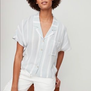 Wilfred Free Shawna Blouse in Blue Willow/Espace, Size: Large